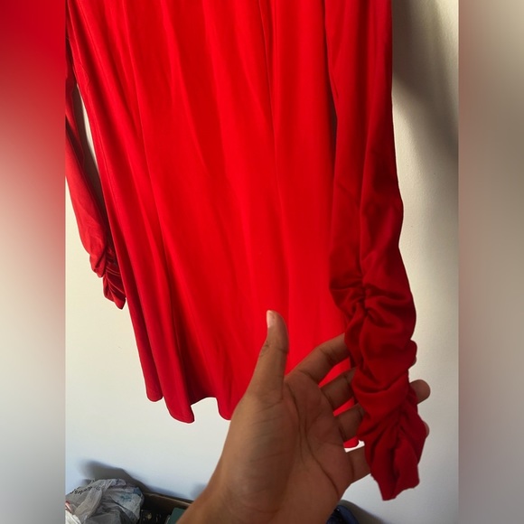 Ralph lauren LAUREN WOMENS DRESS RED SIZE 0 - Picture 3 of 5